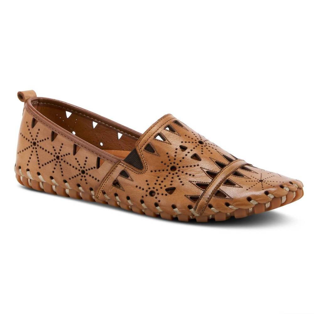 NEW SPRING STEP SHOES women's fusaro loafer in brown